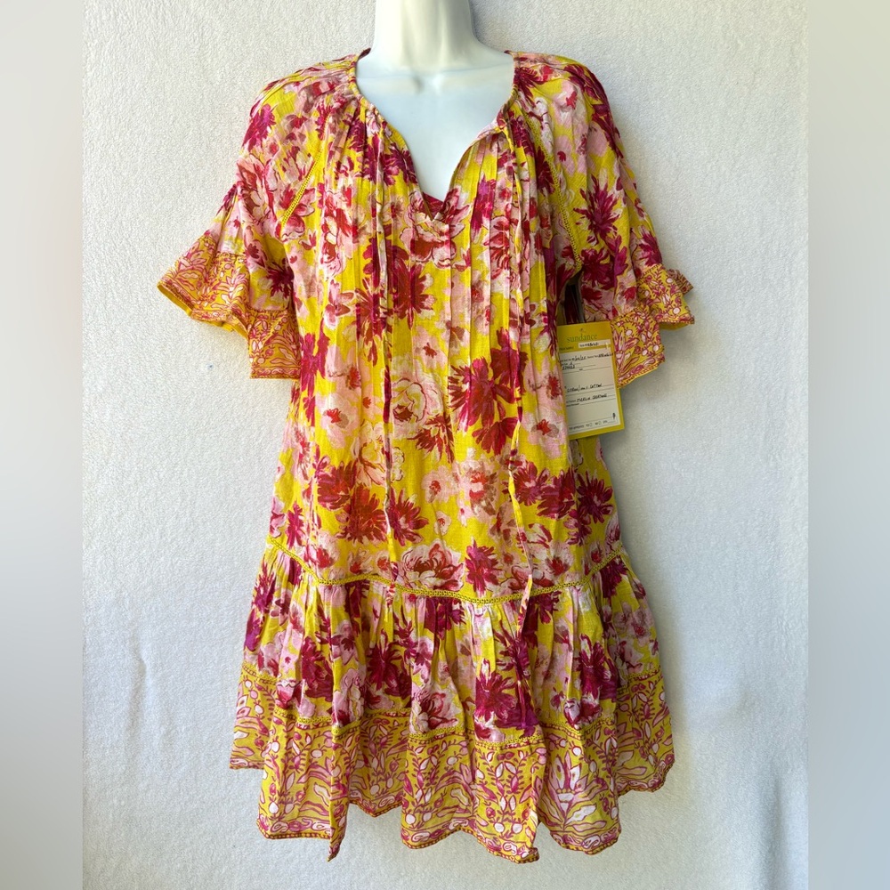 Sundance Aisha Printed Dress Floral Mini